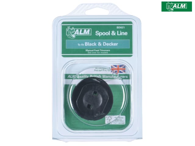 ALM BD021 Spool & Line for Black & Decker Trimmers A6044 Compatible