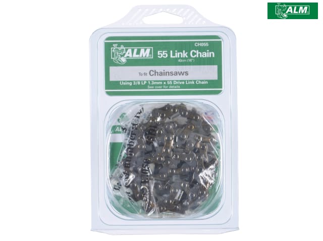 ALM CH055 Chainsaw Chain 3/8" 55 Links 1.3mm Fits 40cm Bars Flymo Woodshark