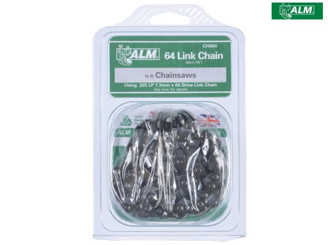 ALM Manufacturing CH064 Chainsaw Chain .325" 64 Links 1.3mm for 40cm Bars