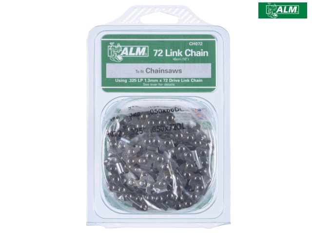 ALM Manufacturing CH072 Chainsaw Chain .325" 72 Links for 45cm Bars Ryobi