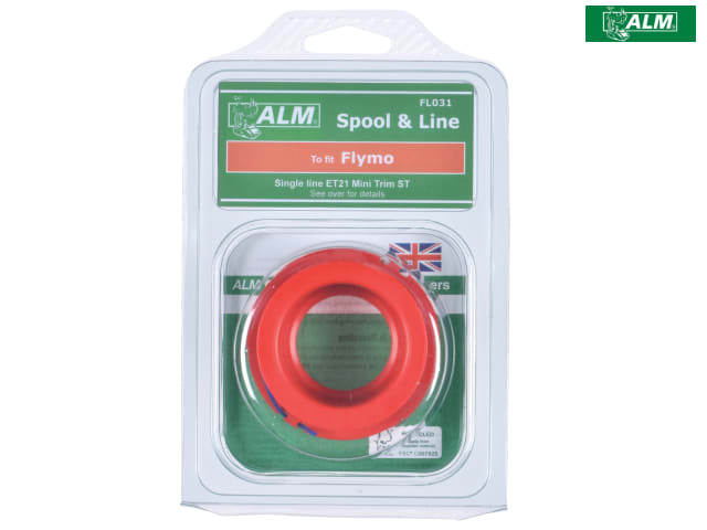 ALM Manufacturing FL031 Spool & Line 1.5mm x 7m for Flymo ET21 Mini Trim
