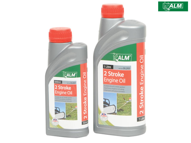 ALM Manufacturing 2-Stroke Oil 500ml - Chainsaws Trimmers Lawnmowers Motorcycles