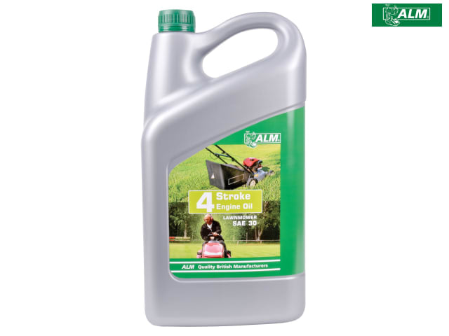 ALM 4-Stroke Engine Oil 5L SAE30 for Lawn Mowers and Petrol Diesel Engines