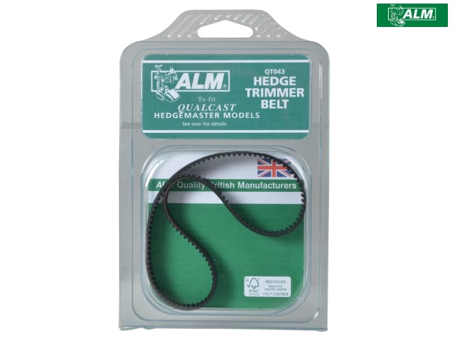ALM Manufacturing QT043 Drive Belt for Qualcast Hedgemaster Models 380-480