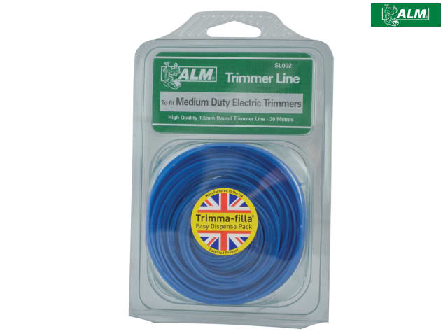 ALM Manufacturing SL002 Medium-Duty Trimmer Line 1.5mm x 30m Blue Replacement