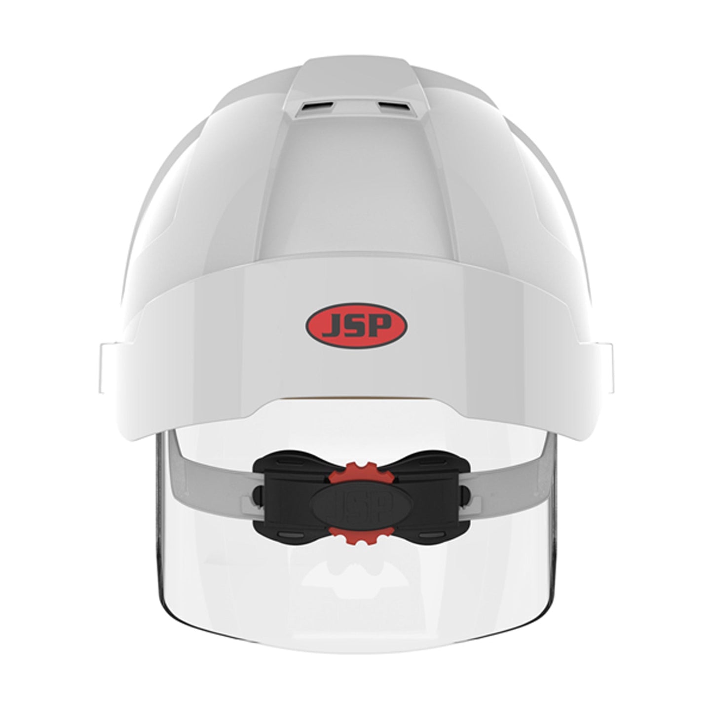 JSP EVO VISTAshield Safety Helmet with Integrated Faceshield Vented A-Rated