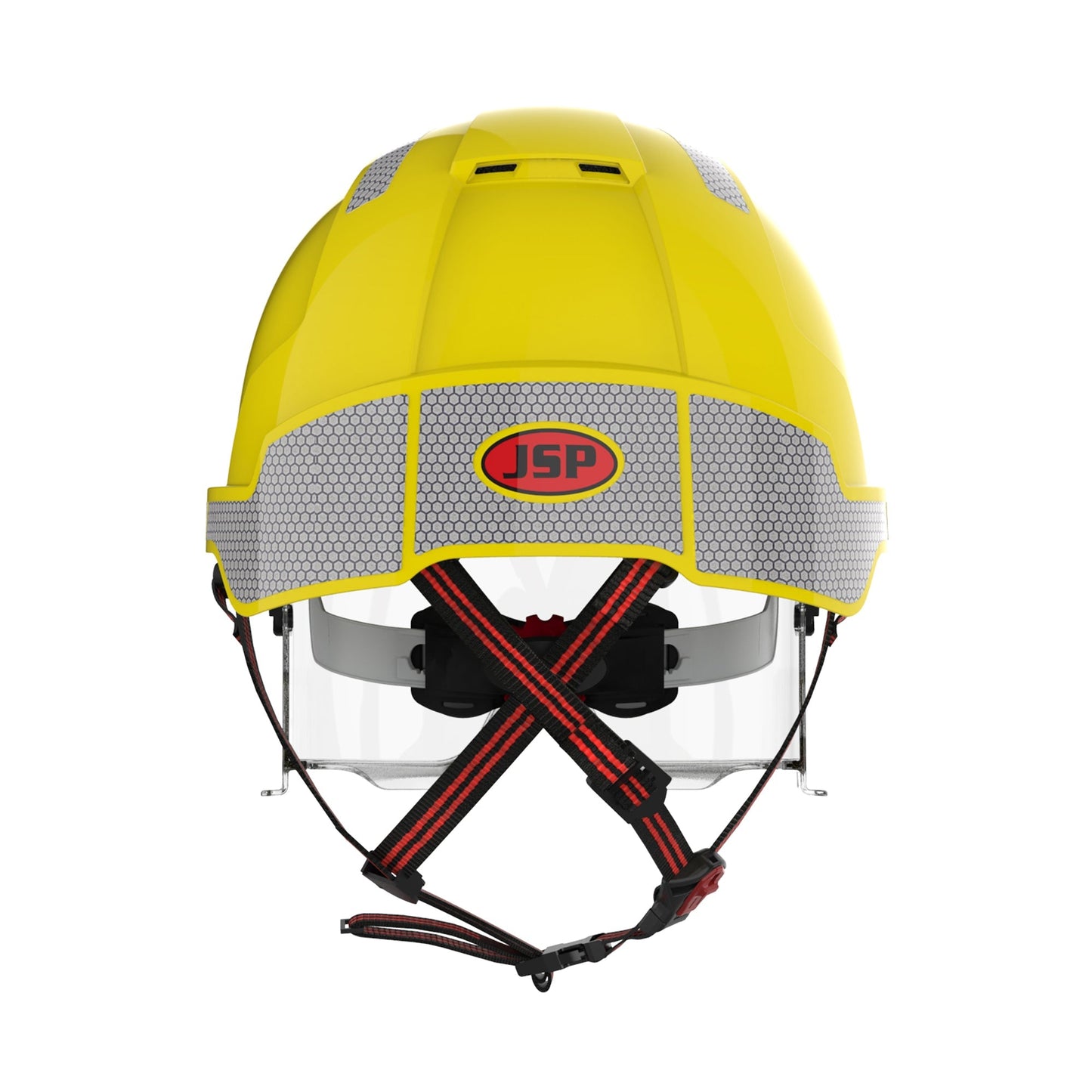 JSP EVO VISTA Dualswitch Helmet with VISTAlens and Silver CR2 - Vented Safety