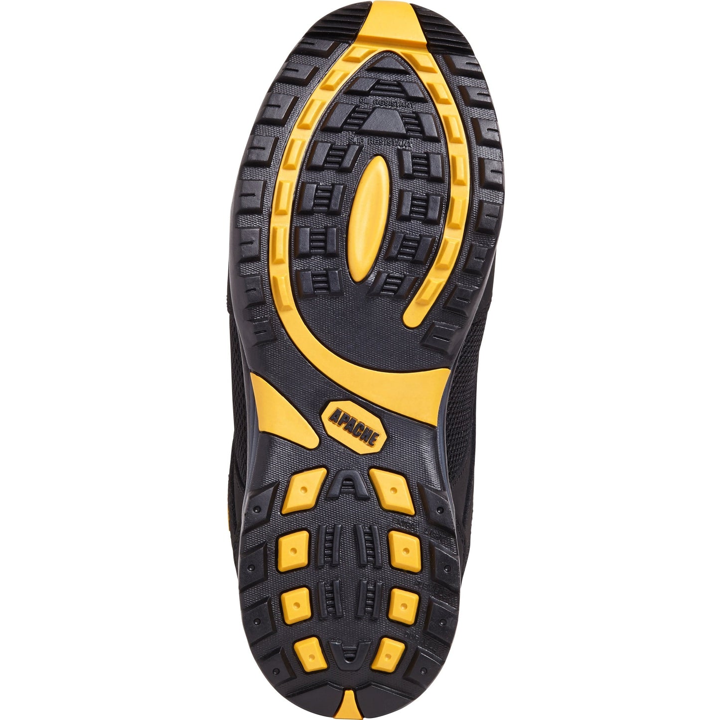 Apache AP318SM Safety Shoes Steel Toe Anti-Static Shock Absorbent Black Trainer