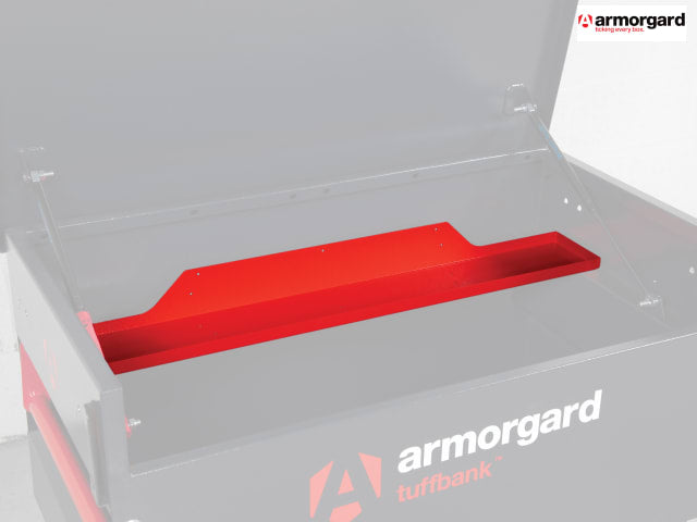 Armorgard TBDS4 TuffBank Deep Shelf 4ft Tool Organiser with Upturned Sides