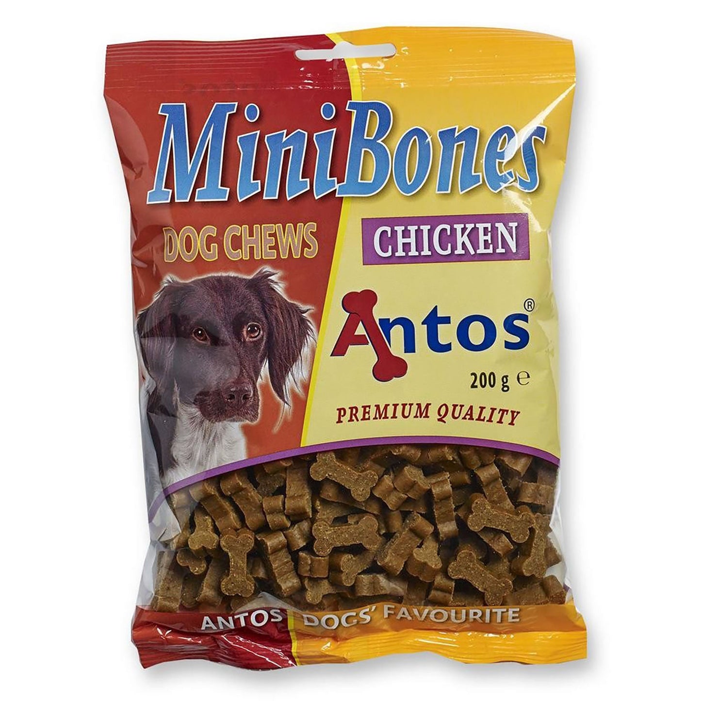 Antos Minibones Chicken Dog Treats Low Fat High Protein Flavourful Snack