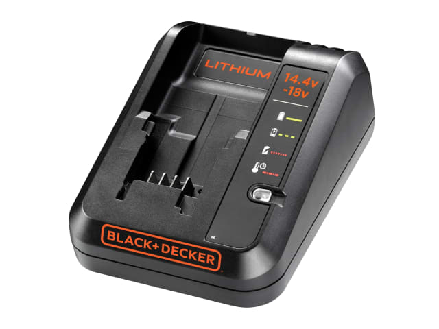 BLACK + DECKER BDC1A-GB Multi-Voltage Charger for 14.4V 18V Li-ion Batteries