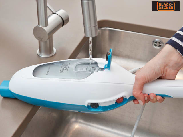 BLACK + DECKER FSM13E1 Electric Steam Mop 1300W 240V 99.9% Germ Kill