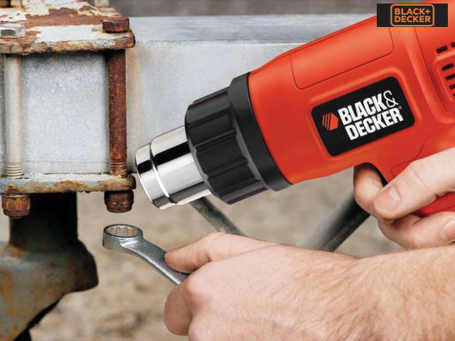 BLACK + DECKER KX1650 Heat Gun 1750W 240V 2 Heat Settings Paint Stripping