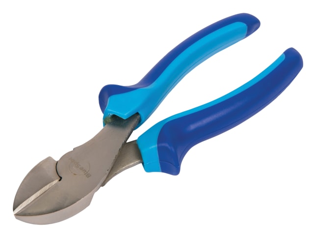 BlueSpot Tools 175mm Side Cutting Pliers Durable Steel Soft Grip Handles