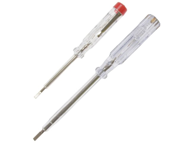 BlueSpot Tools Voltage Testers Set 2 Piece 100-250V Test Range 3.5mm 3.0mm