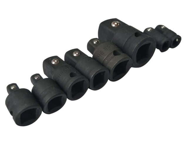 BlueSpot Tools 8 Piece Impact Socket Adaptor Set Chrome Vanadium Steel