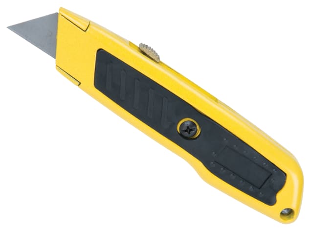 BlueSpot Tools Trimming Knife Soft Grip Die-Cast Handle Adjustable Blade