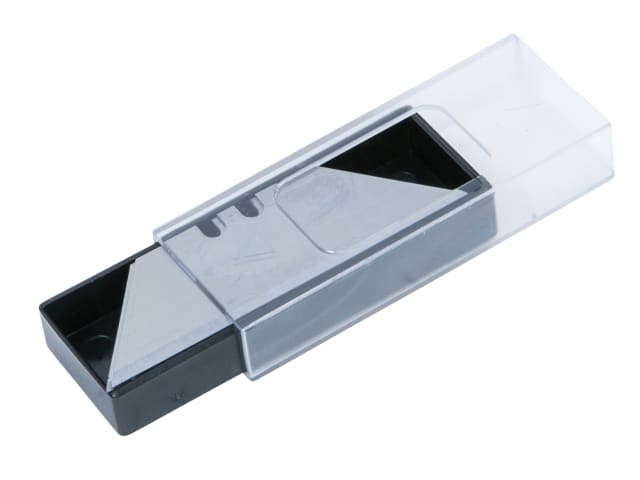 BlueSpot 10 Utility Blades High Carbon Steel with Dispenser for Knives