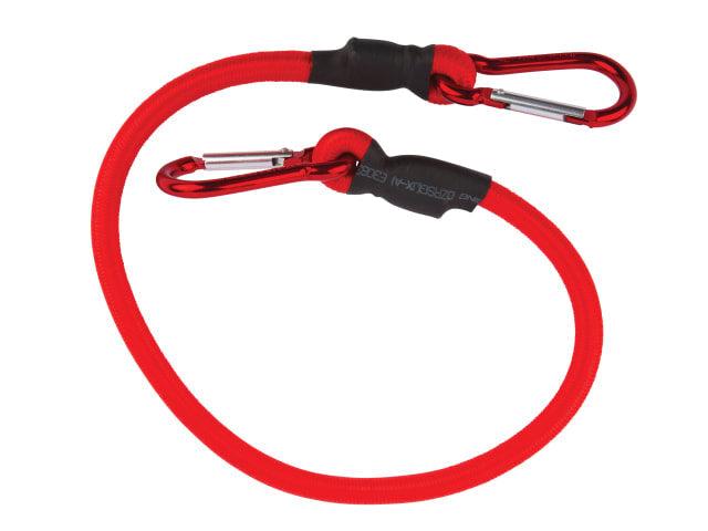 BlueSpot Tools 60cm Snap Clip Bungee Cord 10mm Heavy Duty Elastic Tension