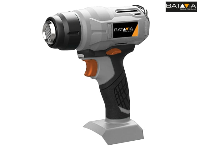 Batavia MAXXPACK 18V Heat Gun Bare Unit 550°C Lightweight with Nozzles