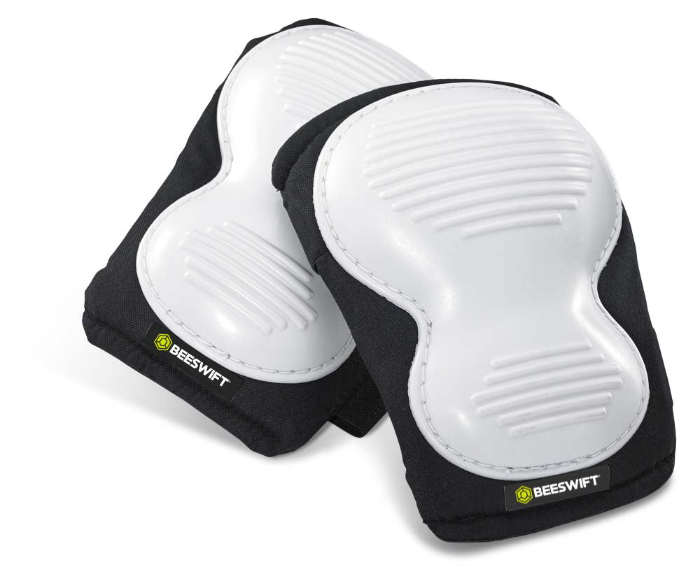 Beeswift B-Brand Poly Ridged Knee Pad with Adjustable Straps for Comfort