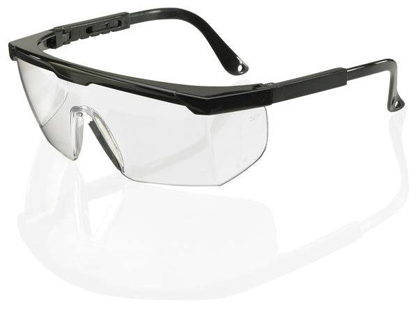 Beeswift Kansas Anti-Mist Safety Spectacles Clear UV Protection Scratch Resist.
