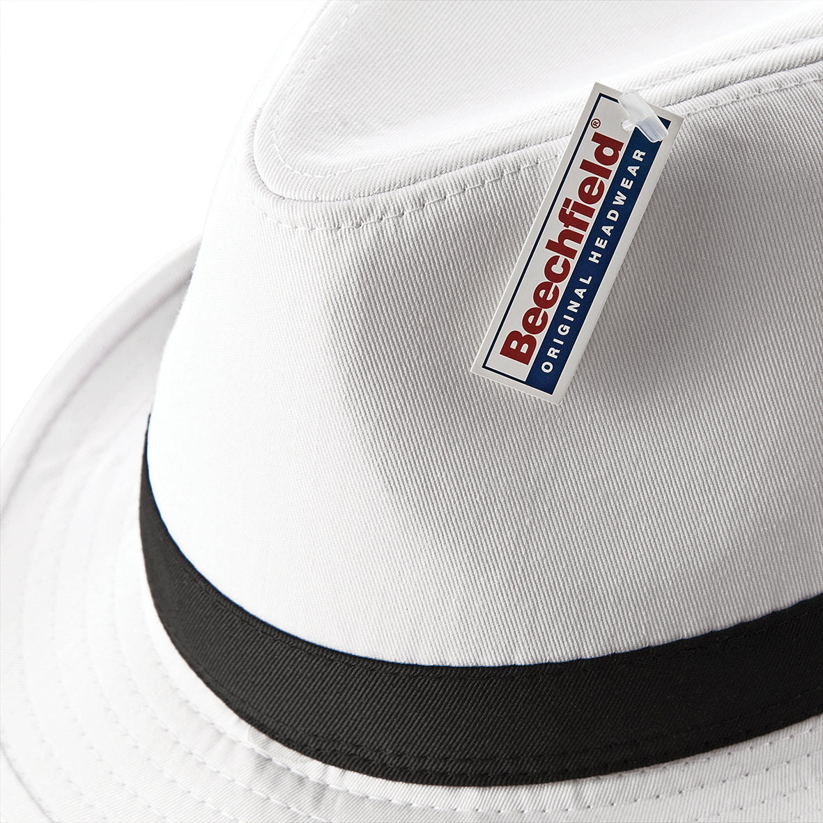 Beechfield Unisex Fedora Hat Spring Summer Choice of Colours S/M L/XL