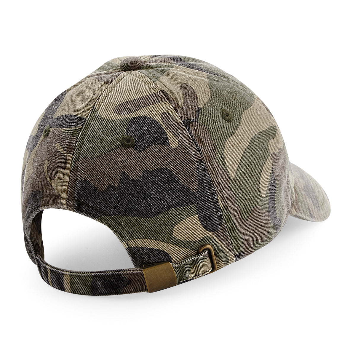 Beechfield Low-Profile Vintage Cap Soft Unstructured Crown Pre-Curved Peak
