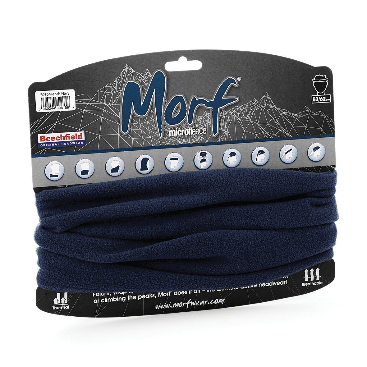 Beechfield Morf Microfleece Ultra-Thermal Fabric Multi-Purpose Warmth