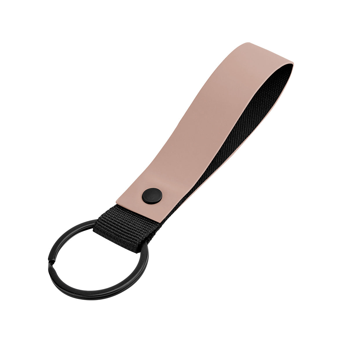 Bagbase Matte PU Keyring Water-Repellent Fabric Minimalist Wristlet Strap