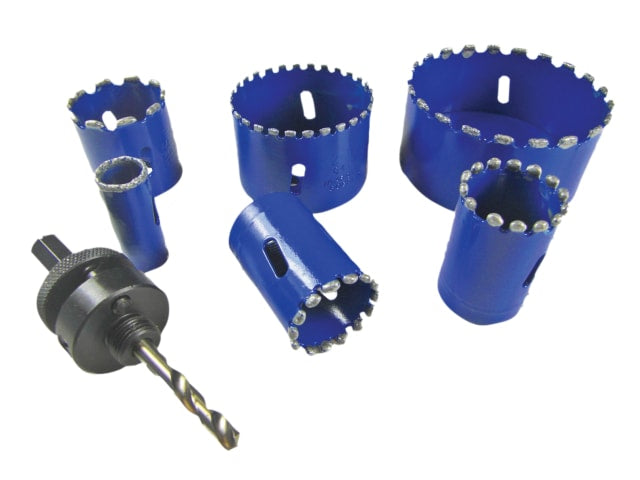 BOA Diamond Holesaw Set 6 Piece for Kitchen & Bathroom Installation