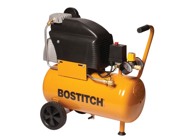 Bostitch C24-U Portable Air Compressor 24L 110V 2.2HP Oil Lubricated 10 Bar