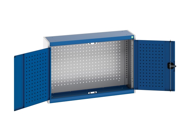 Bott Cubio Wall Cupboard 1050mm Heavy-Duty Steel Storage RAL 7035 5010