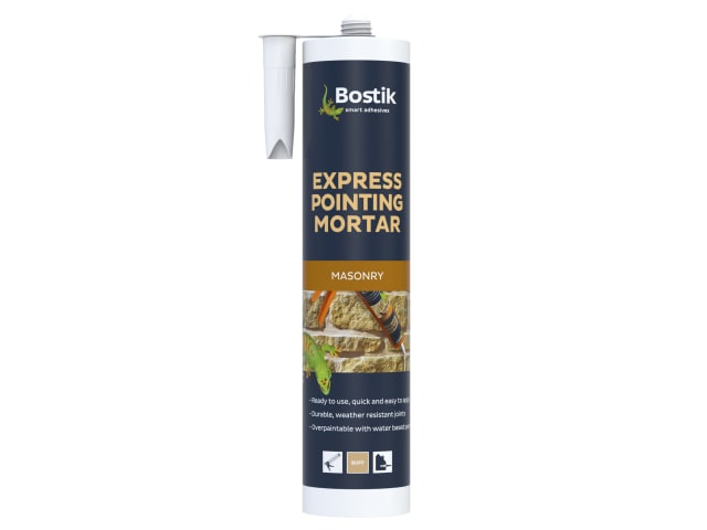 Bostik Express Pointing Mortar Buff 310ml for Masonry Joints and Sealing