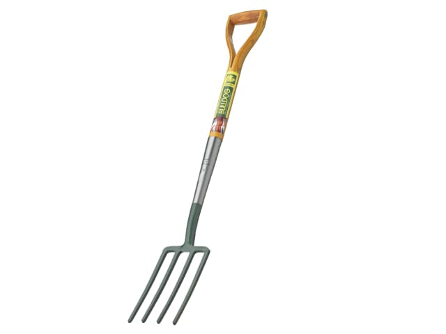 Bulldog Premier Border Fork 290x140mm Ash Handle D Grip Made in Britain