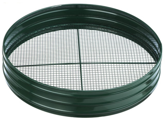 Bulldog Premier Garden Riddle 1/4in Mesh Steel Tool for Soil Preparation 360mm