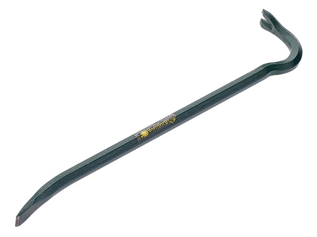 Bulldog 600mm Wrecking Bar Solid Steel Hexagonal Shaft Rust Resistant Tool
