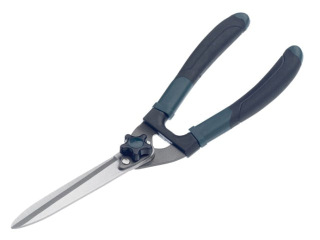 Bulldog Evergreen Hedge Shears 200mm Curved Handles Soft-Touch Grips