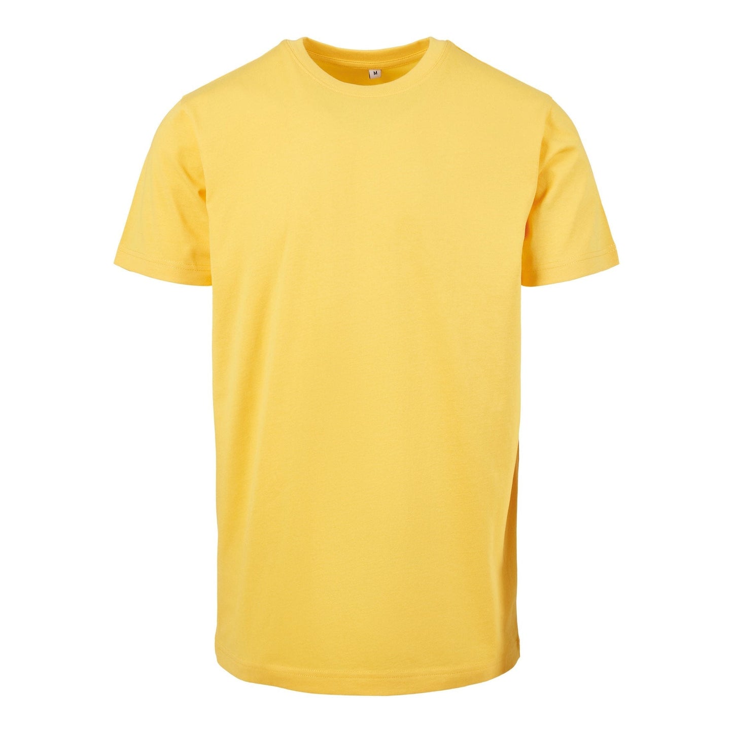 Build Your Brand Taxi Yellow T-Shirt Round Neck Soft Cotton Slim Fit S-5XL