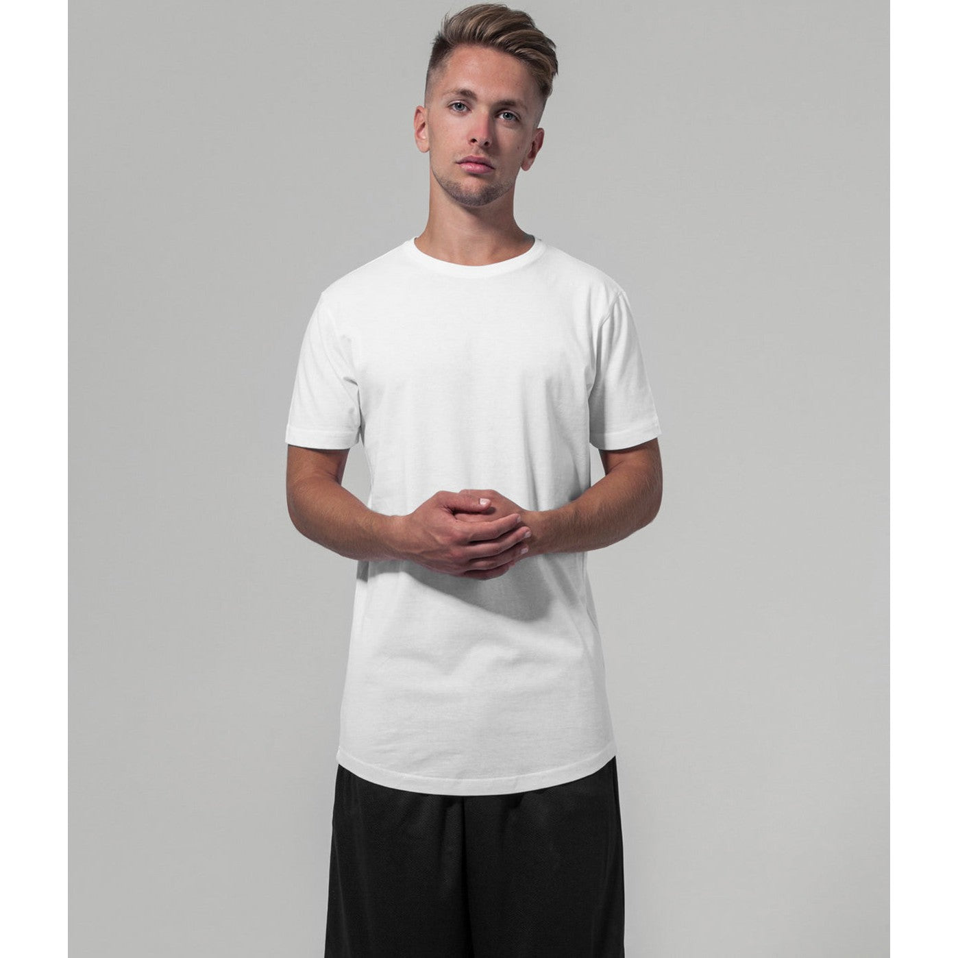 Build Your Brand Men's Mesh Shorts Casual Fit Lightweight Polyester FAMA
