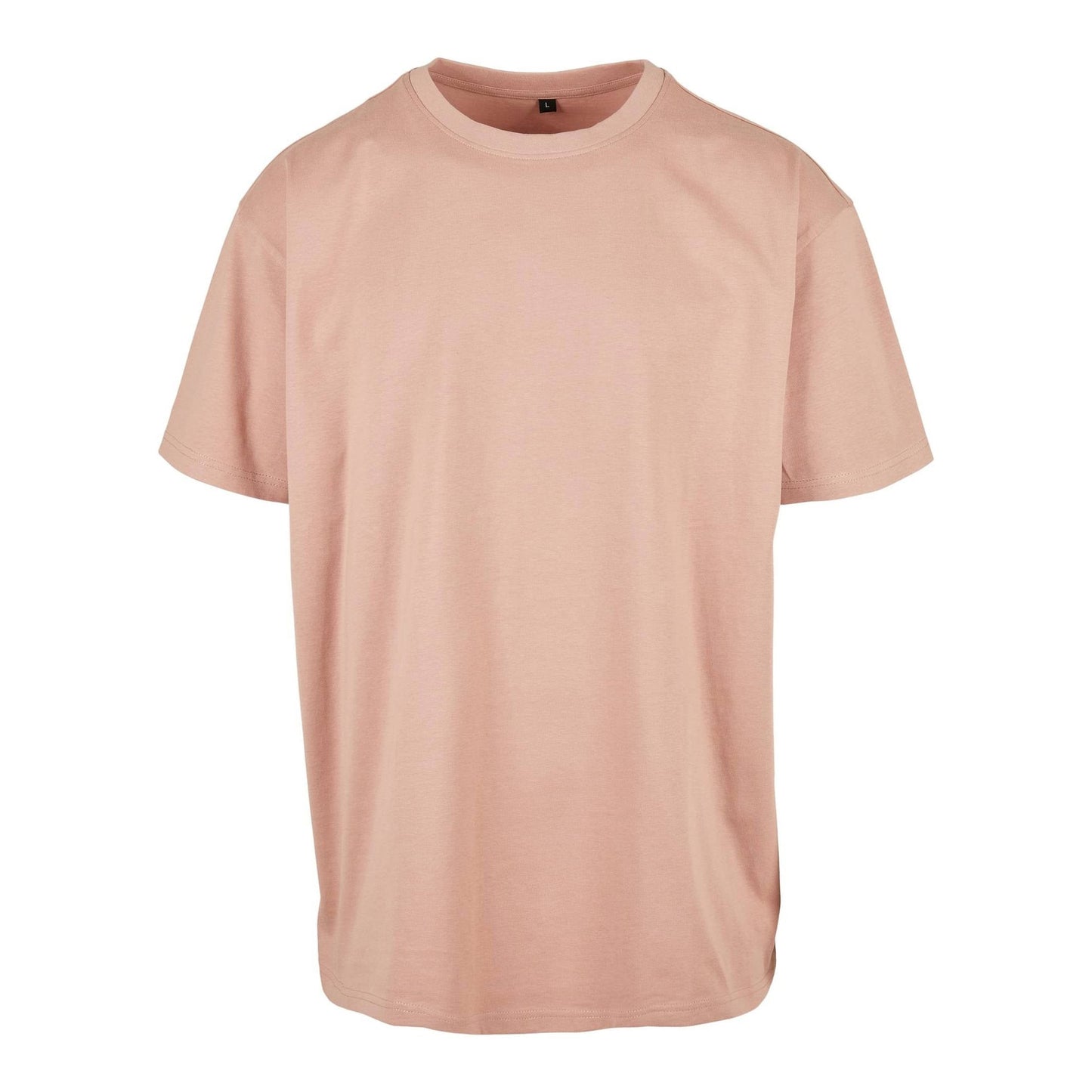 Build Your Brand Heavy Oversized Tee Amber Crew Neck Casual Fit 100% Cotton