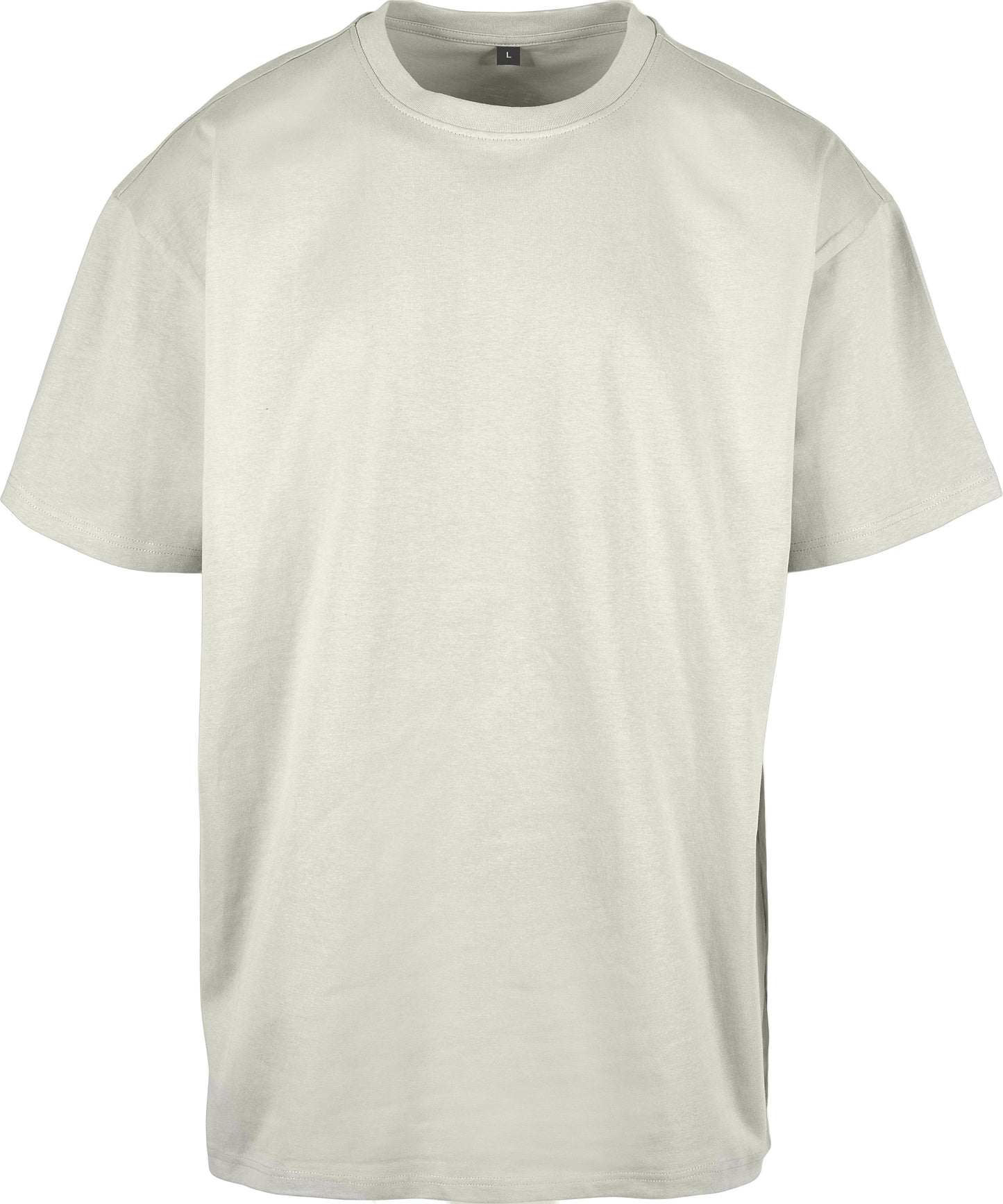 Build Your Brand Heavy Oversized Tee Soft Salvia Crew Neck Casual Fit