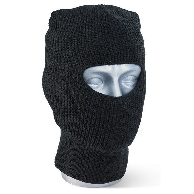 Beeswift Thinsulate Balaclava Black Acrylic Winter Insulation 3M Lined
