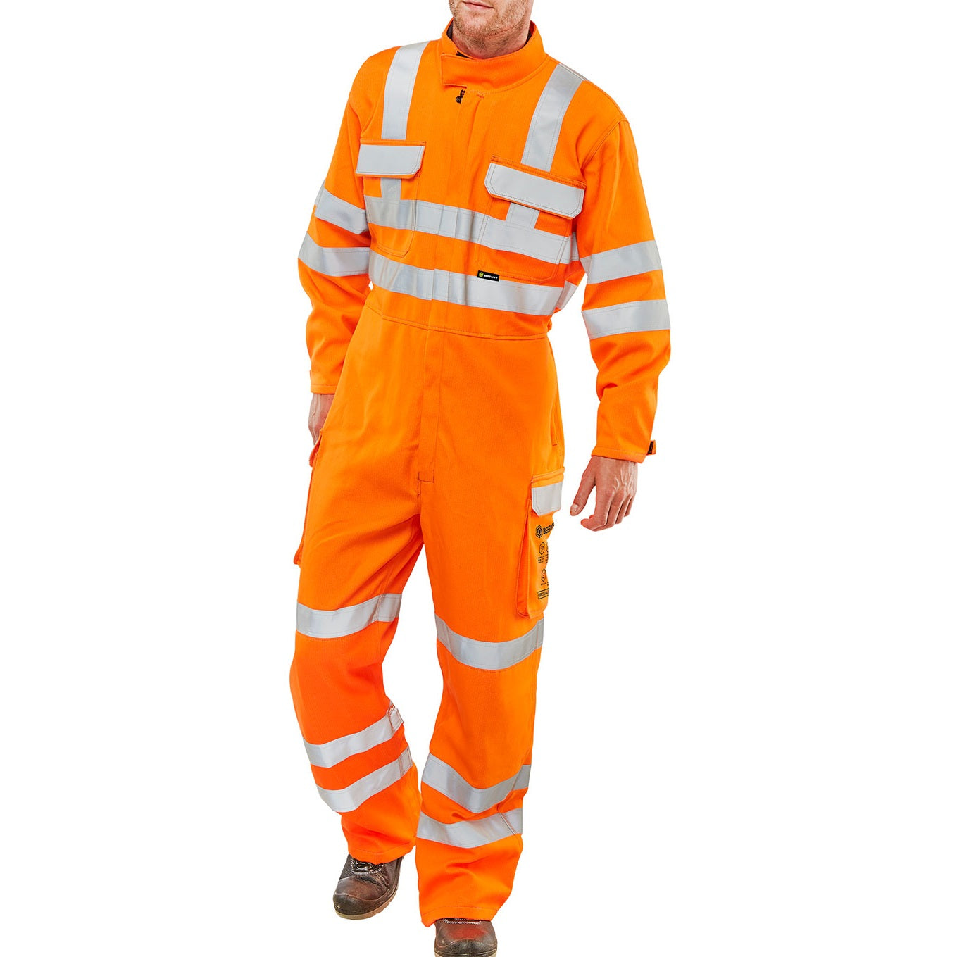 Beeswift ARC Compliant Fire Retardant Hi-Vis Anti-Static Polo Shirt