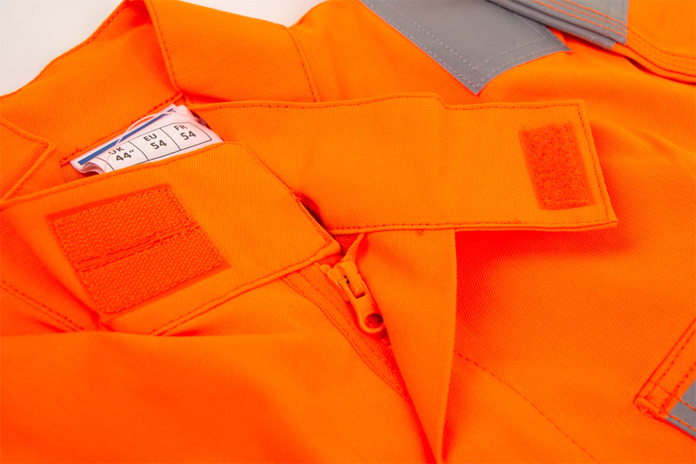 Beeswift ARC Compliant Fire Retardant Hi Vis Anti-Static Coverall RIS-3279-TOM