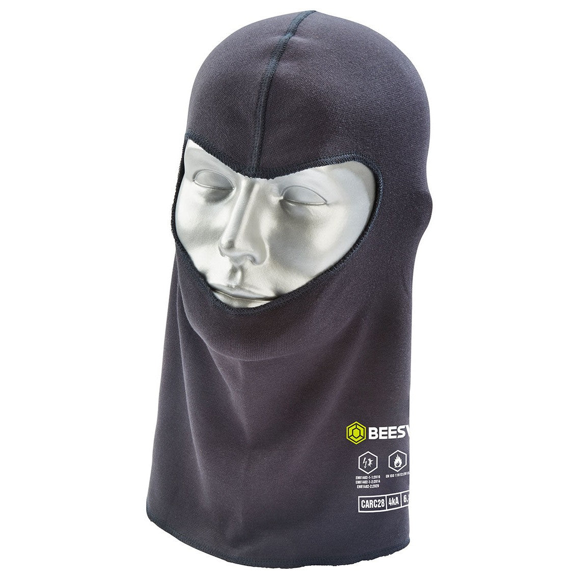 Beeswift Flame Retardant Anti-Static ARC Balaclava Hood 210gsm Modacrylic/Cotton