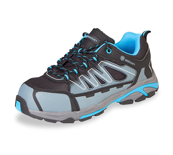 Beeswift S3 Composite Safety Trainers Nubuck Leather Lightweight Water Resistant