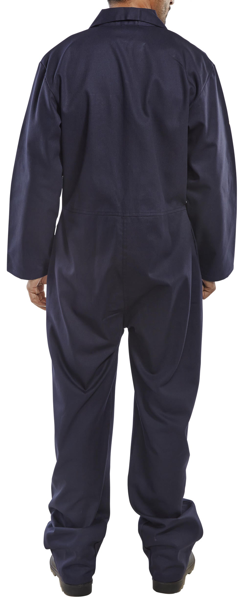 Beeswift Flame Retardant Cotton Drill Coverall Suit with Pockets - EN ISO