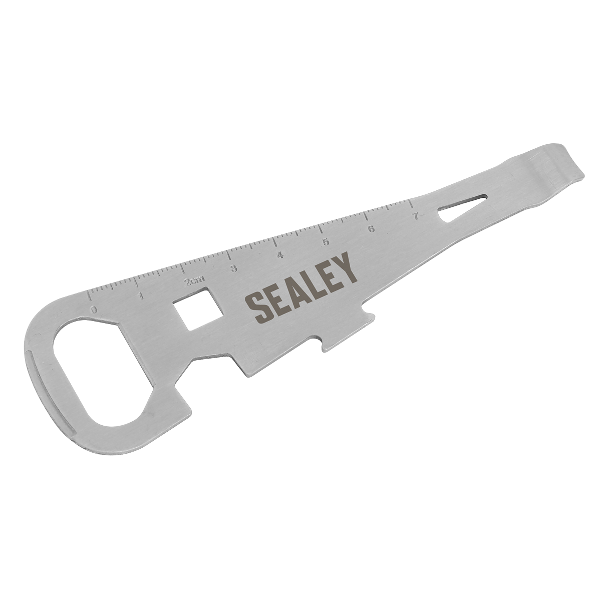 Sealey 7-in-1 Paint Can Opener Multi-Tool Stainless Steel Pocket Size