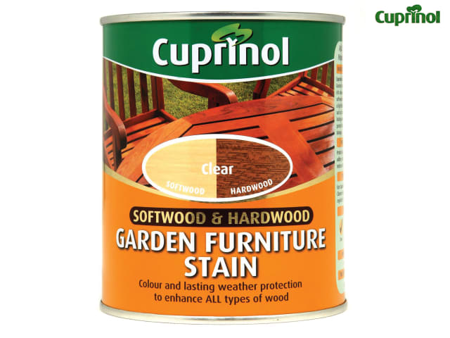 Cuprinol Clear Garden Furniture Stain 750ml for Softwood & Hardwood Protection